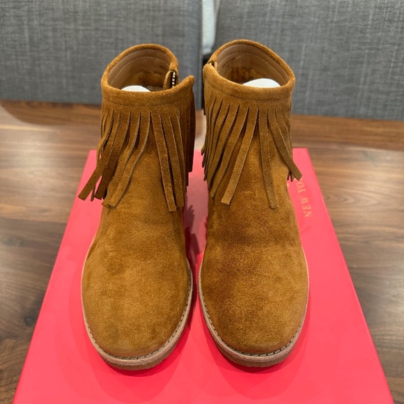 Kate Spade New York Fringe Ankle Boots - Picture 1 of 8